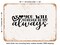 DECORATIVE METAL SIGN - You Will Forever Be My Always - 4 - Vintage Rusty Look